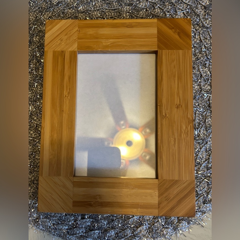 Natural Bamboo Picture Frame Set - Picture 2 of 4